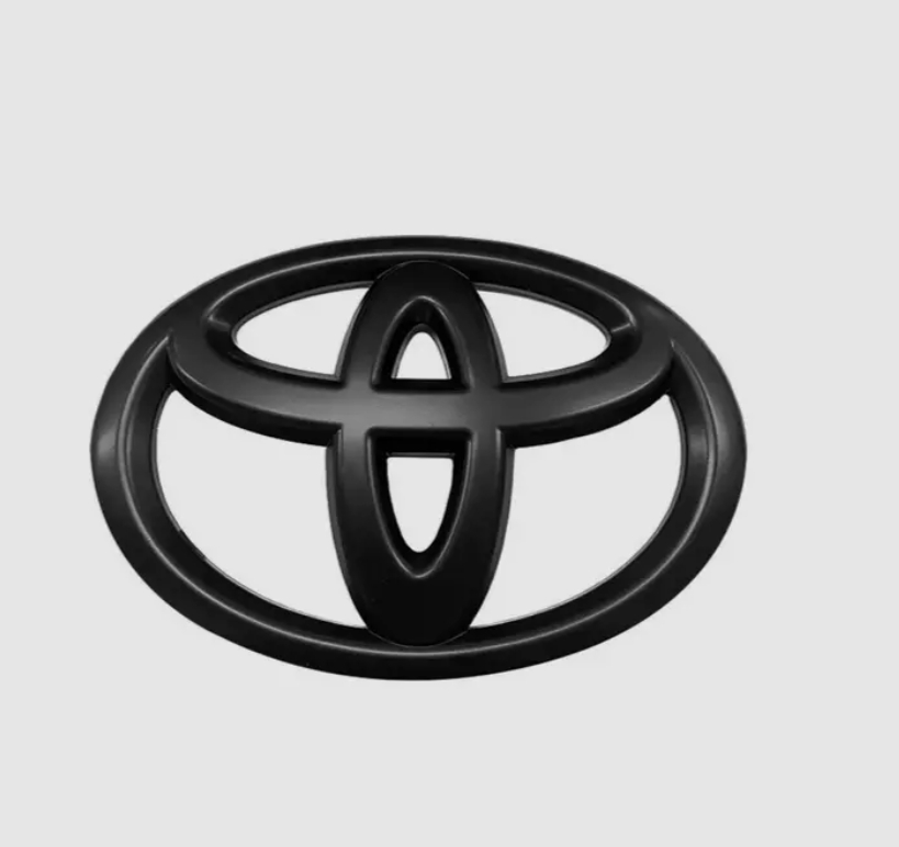 3D Blackout Steering Wheel Cover For Tacoma Tundra Corolla Camry Highlander