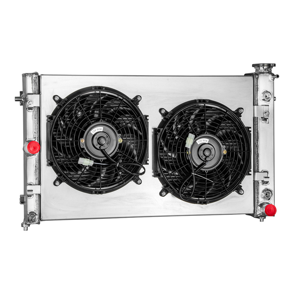 3 Row Aluminum Radiator Shroud Fan fit Pontiac GTO Base 6.0L 2005-2006