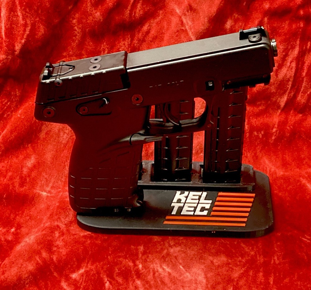 Sturdy Gun And Magazine Display Stand Holder For KEL-TEC P17 Custom MADE IN USA