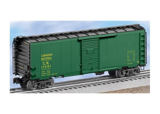 Lionel 627250 CN Express Boxcar O Gauge Model Train