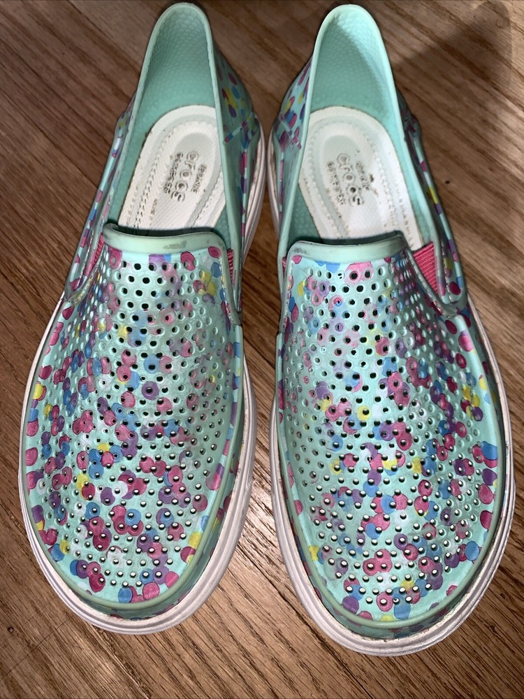 Zapatos Crocs Walu para niños talla S1? Zapatos de agua con estampado de globos vacaciones playa