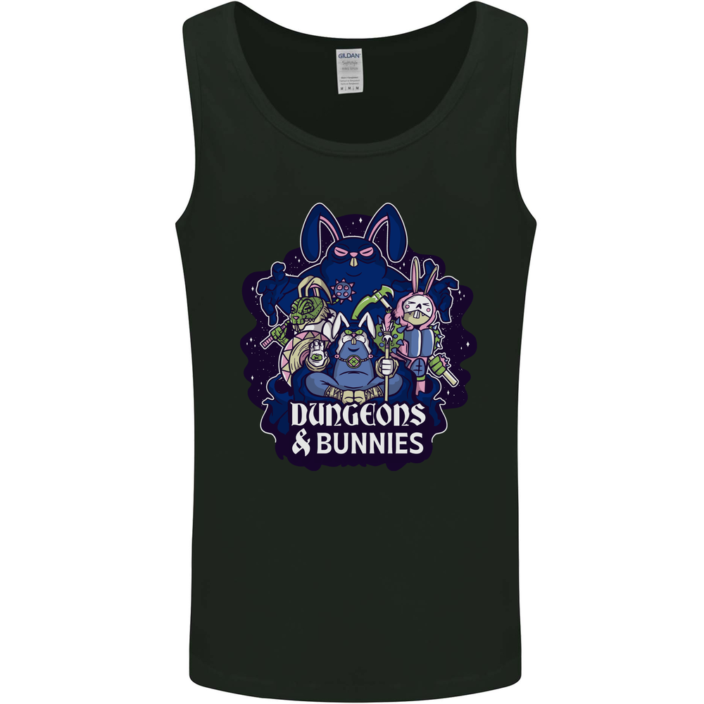 Dungeons & Bunnies Role Play Games RPG Mens Vest Tank Top