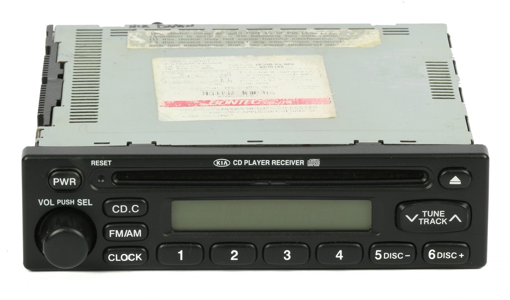 2000-2002 Kia Rio Sportage AM FM Stereo CD Player Receiver Model 1K30G66860