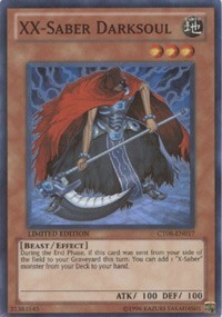 XX-Saber Darksoul Limited MP Eng YuGiOh 2011 Collector Tin