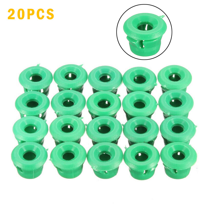 20Pcs Plastic Car Clip Side Sill Skirt Trim Clip Fastener Grommet For BMW E30