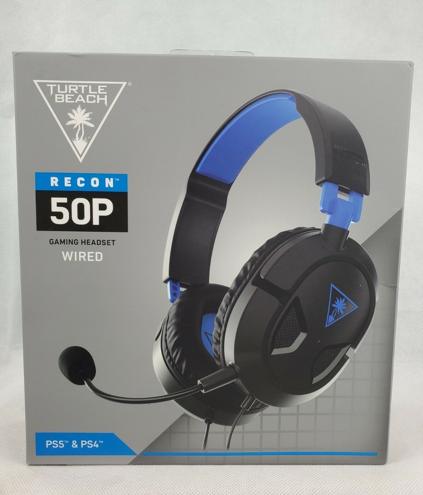 Turtle Beach Ear Force Recon 50P Stereo Gaming headset - Black PS4 & PS5