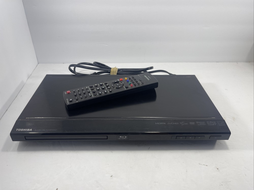 Toshiba BDK21 Blu-Ray DVD CD Player  Full HD 1080p w/Remote