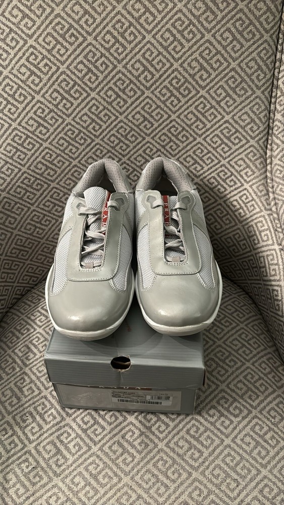 Prada Vernice Bike Men's Shoes Size 11 Lightly Worn