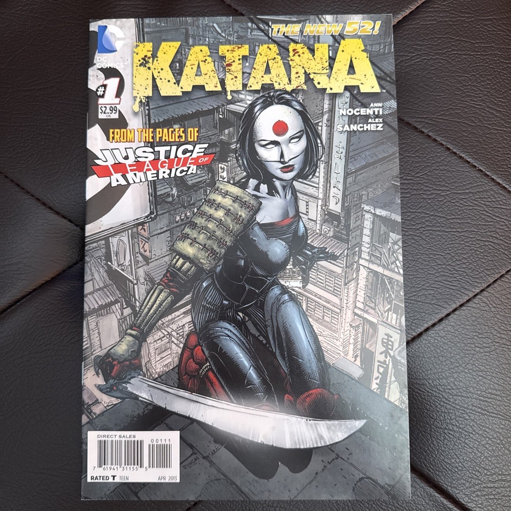 Katana #1 (DC Comics April 2013)
