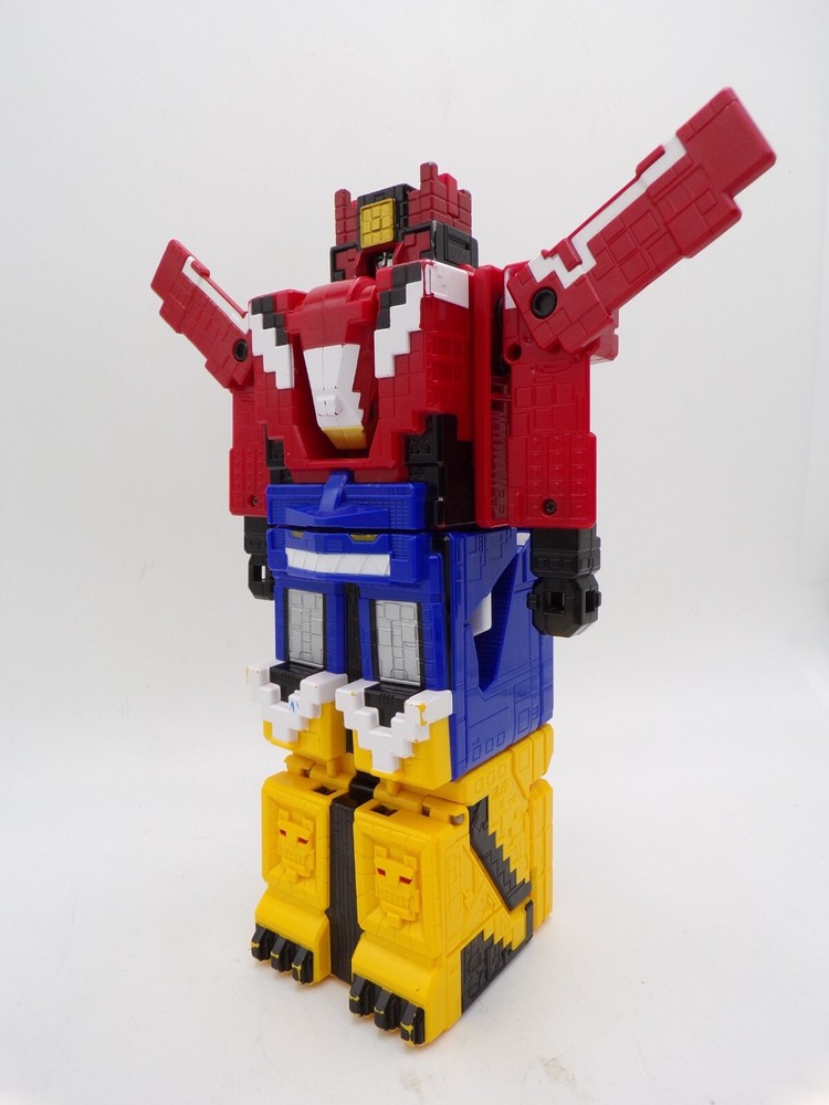 2016 Bandai Japan DX Zyuohger Megazord Cube Mecha Power Rangers Toy