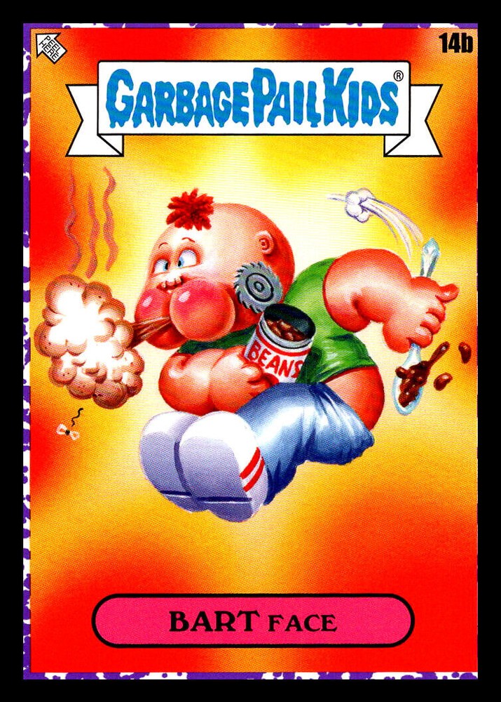 2021 Topps Garbage Pail Kids Food Fight #14b Flatu-Lance Card