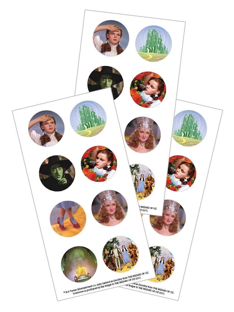 The Wizard of Oz Character Dot Stickers Planner Supply Crafts Scrapbook Dorothy