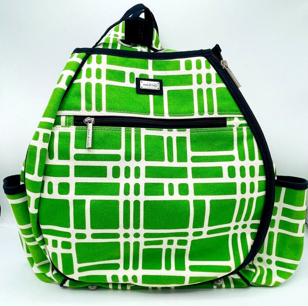 Ame And Lulu Tennis Racquet Bag Backpack Multicolor Canvas