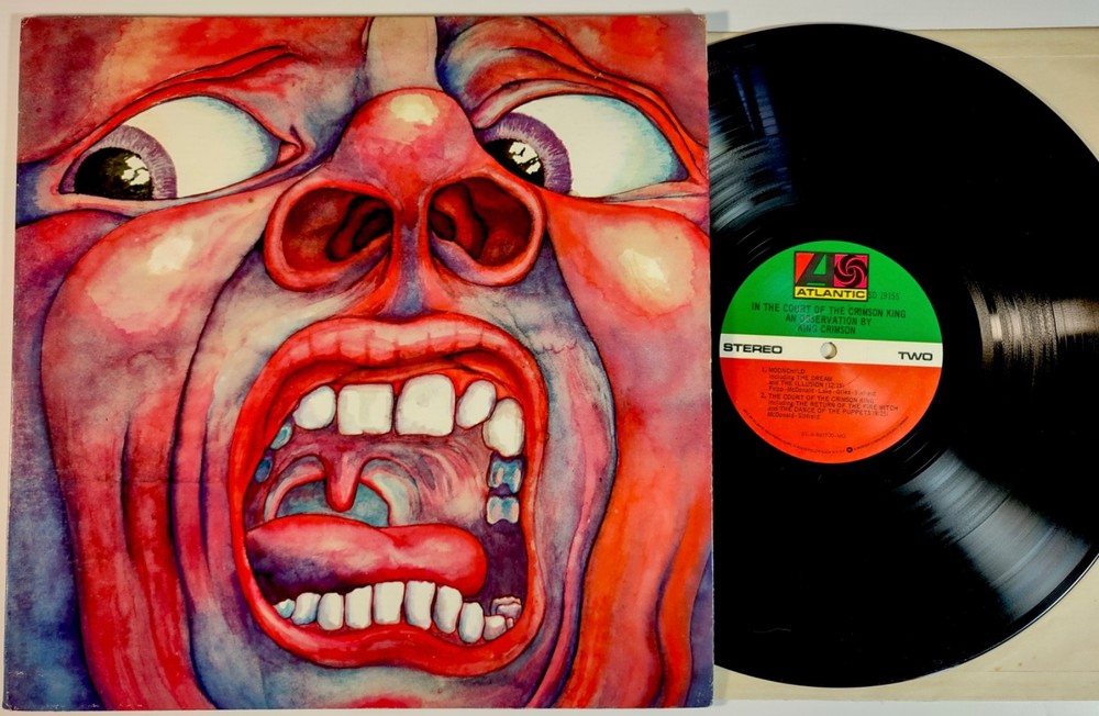 King Crimson In the Court of the Crimson King LP Reissue Atlantic SD 19155 p