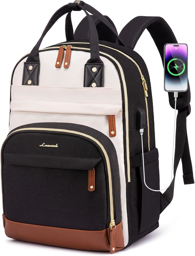 17 Inch Anti-Theft Waterproof Laptop Backpack for Women Travel