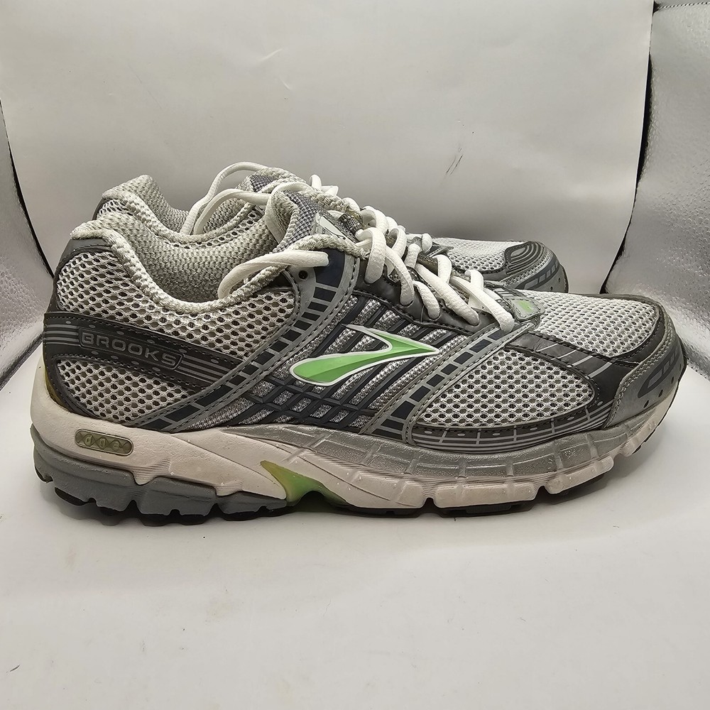 Brooks Ariel Running walking Shoes Womens Size 9.5 Athletic Sneakers Gray Green