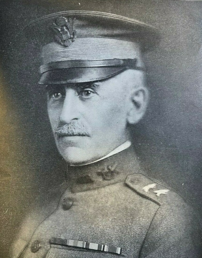 1918 Vintage Magazine Illustration Major-general Enoch H. Crowder