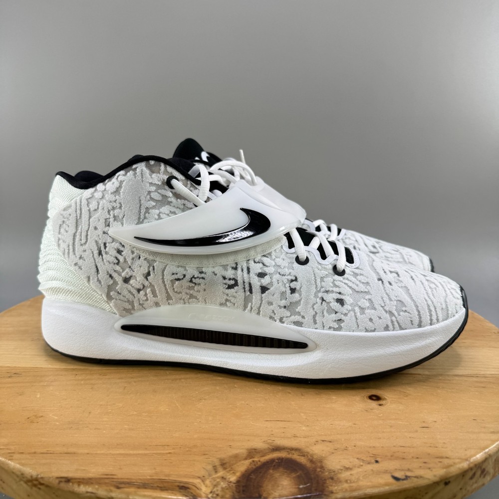Nike KD 14 TB Promo Mens Size 14 Shoes White Black Oreo Basketball Sneakers NEW