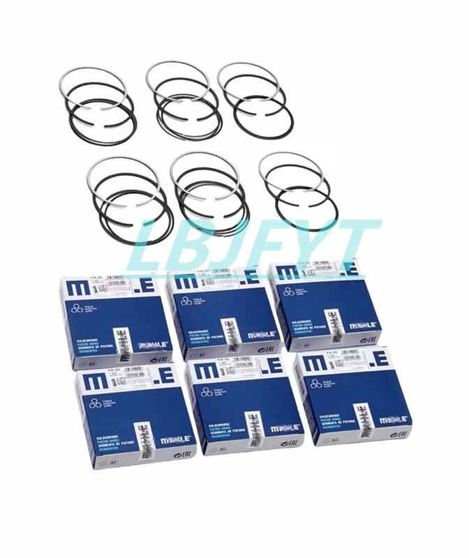 6Pcs l Piston Rings Set Φ89mm For Cadillac Equinox GMC CTS SRX Terrain 3.0L V6
