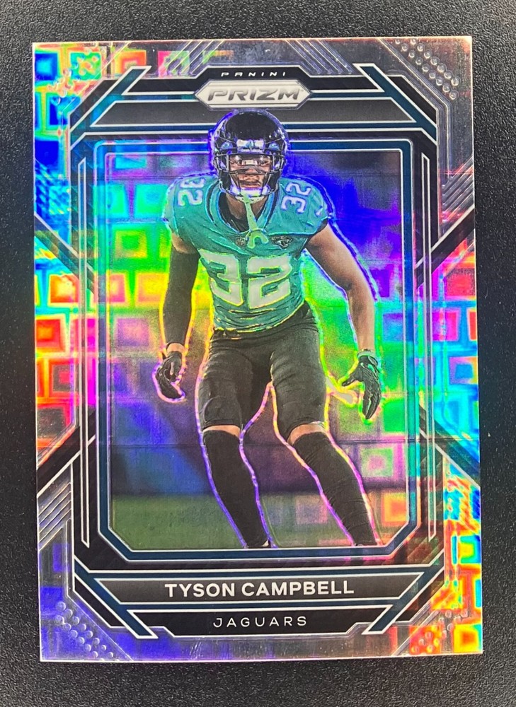 2022 Panini Prizm Tyson Campbell #135 Jaguars Pandora Prizm 400 Limited