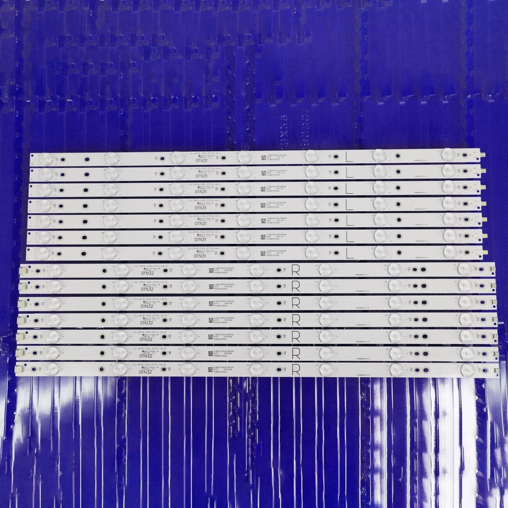 Full LED Strips For Philips 55PUS6501/12 55PUS6551/12 GJ-2K16-550-D714-V4-L R