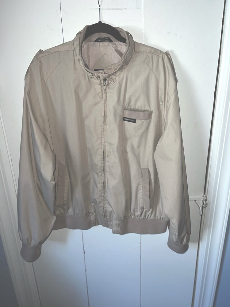 Vintage Members Only Racer Jacket in Size L-image