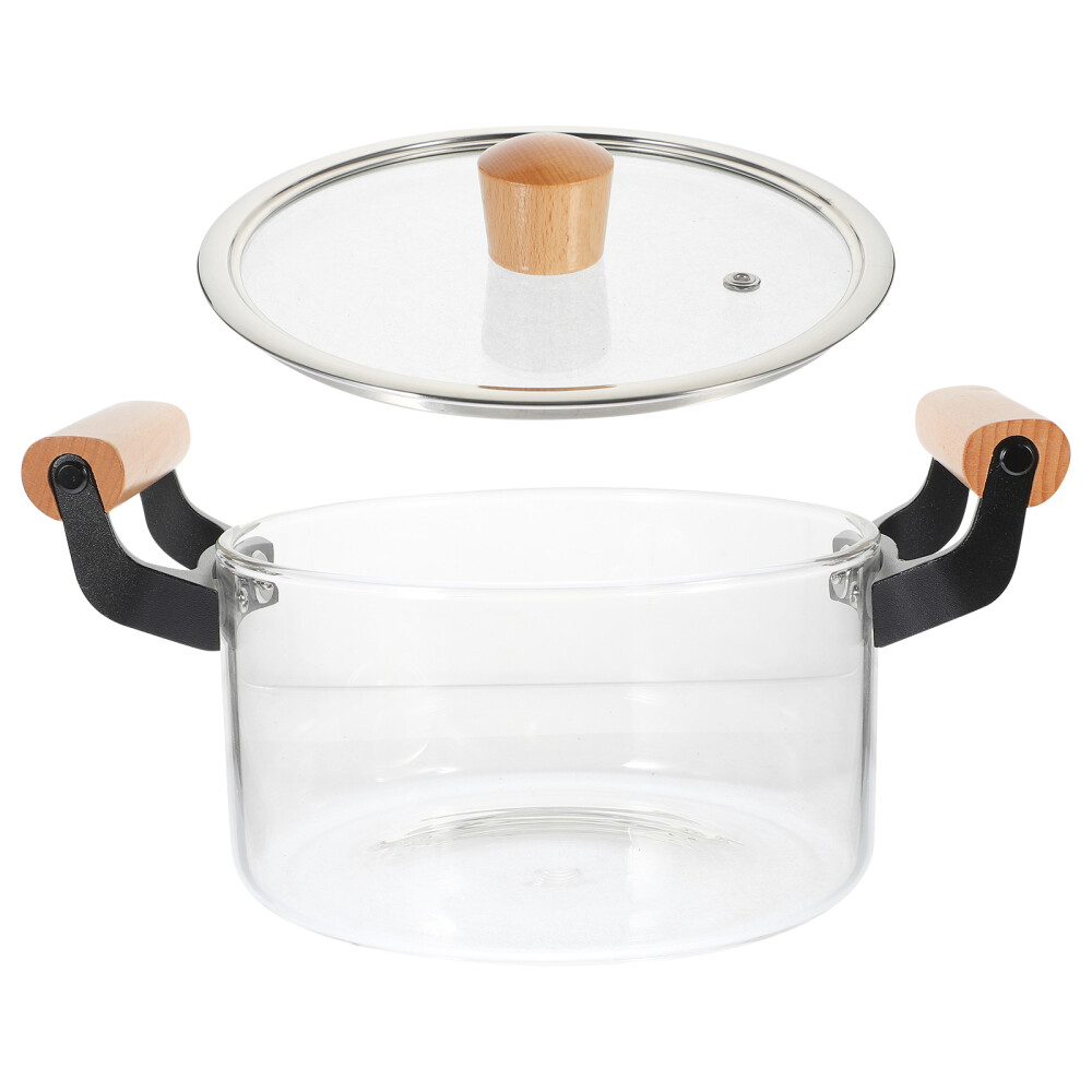 Gooseneck Casserole Soup Pot Home Cooking Transparent Travel