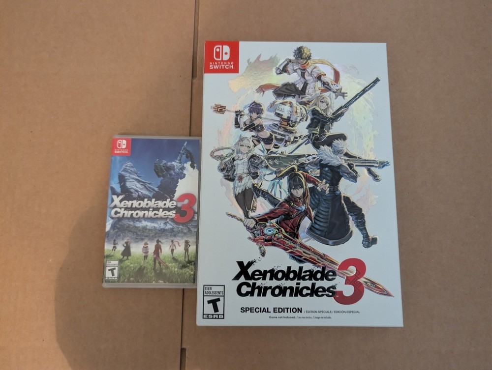 Xenoblade Chronicles 3 Special Edition - Nintendo Switch - Complete With Game