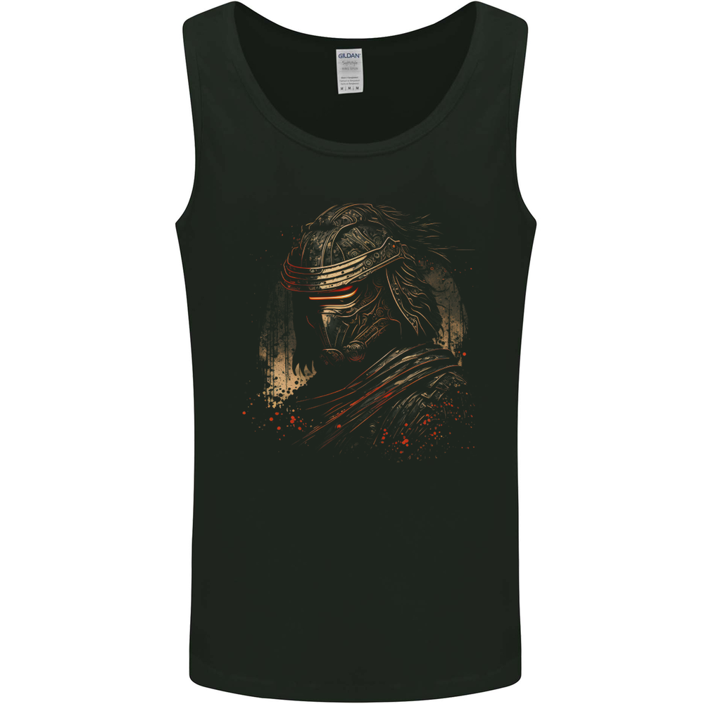 Samurai Assassin Japanese Fantasy Warrior Mens Vest Tank Top