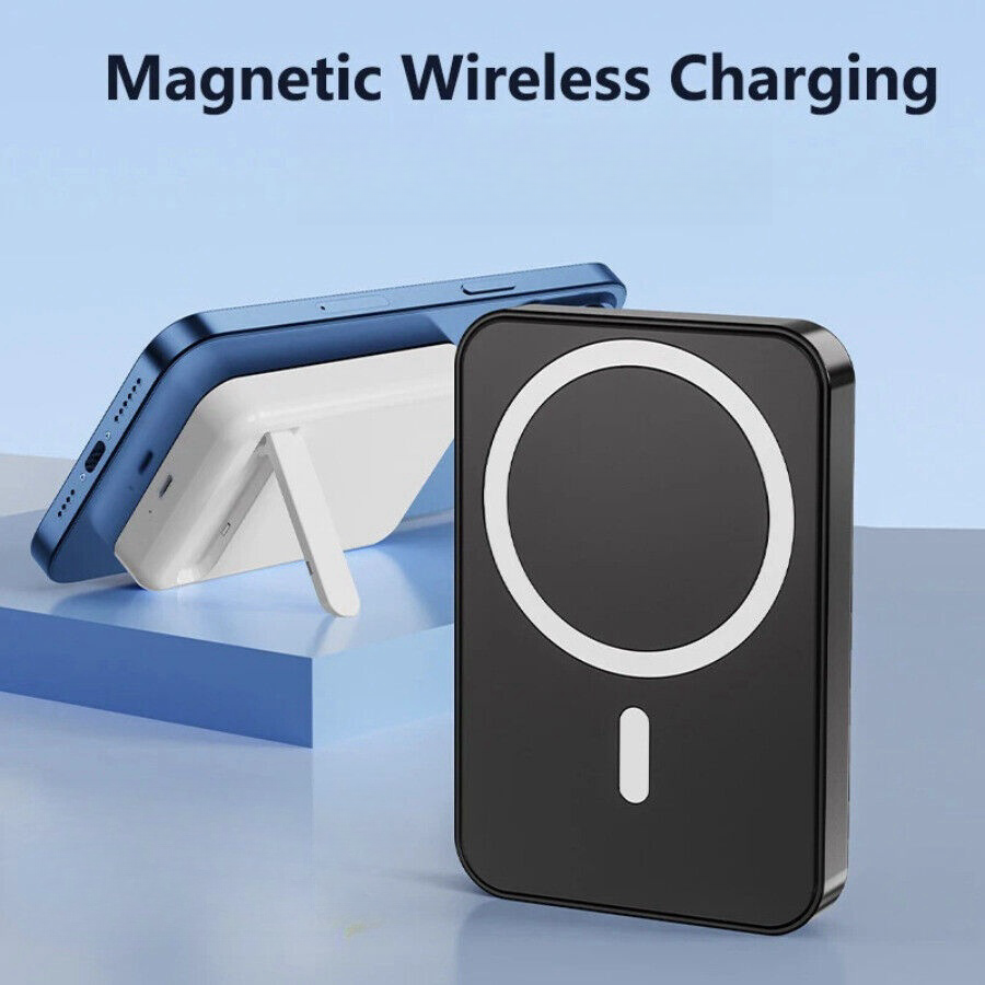 5000mAh Magnetic Fast Charging Power Bank for iPhone 15 14 13 12 US Compatible