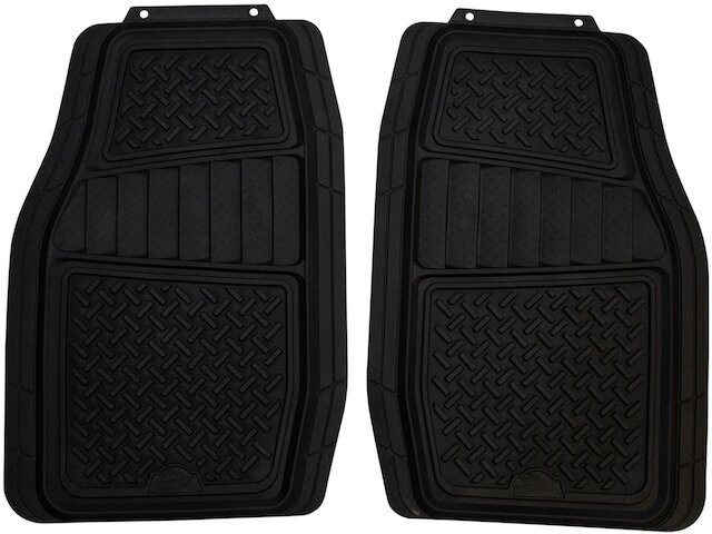 DIY Solutions 2 Piece Floor Mat Set Floor Mat Set fits Kia Borrego 2009 77WQJP