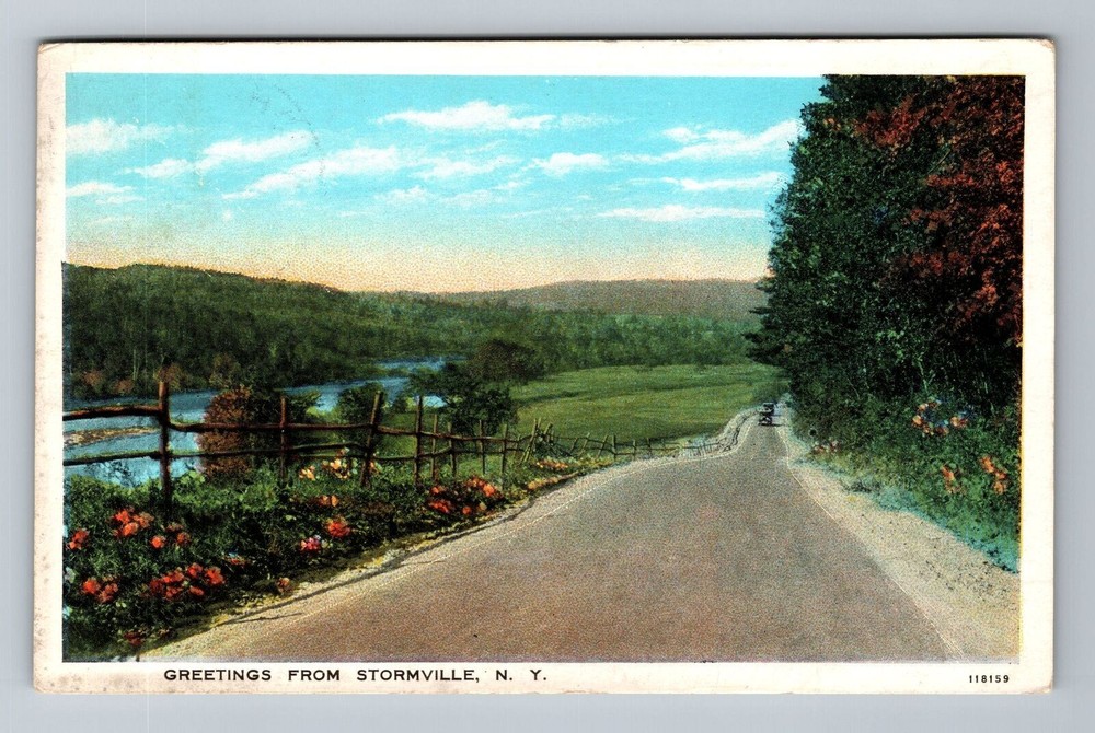 Stormville NY-New York, Scenic Greetings Vintage Souvenir Postcard