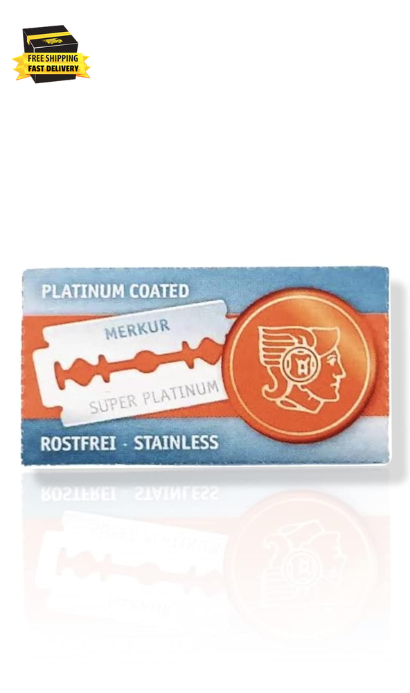 Merkur MK-911 Double Edge Razor Blades 10-Pack for Smooth Shaving