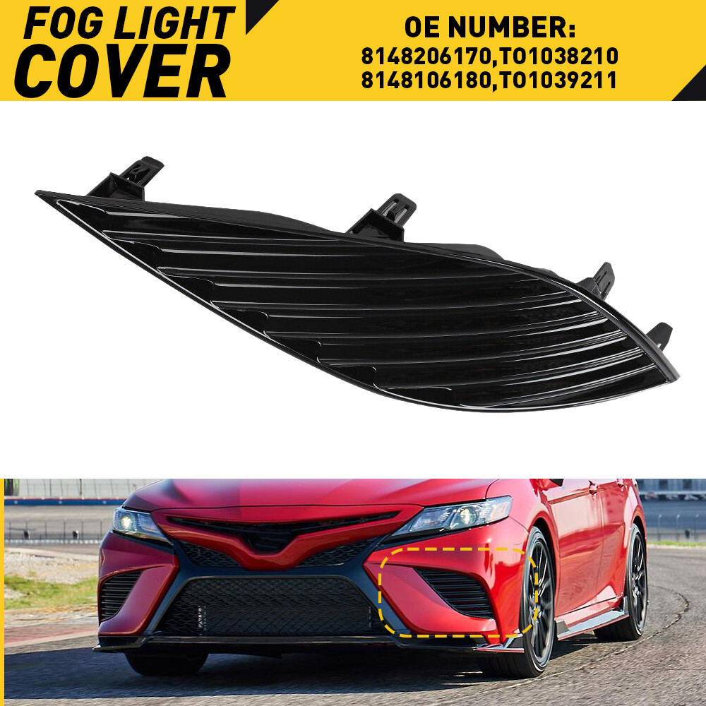 For Toyota Camry TRD 2019-2021 Front Fog Bumper Cover Light Left Driver Side