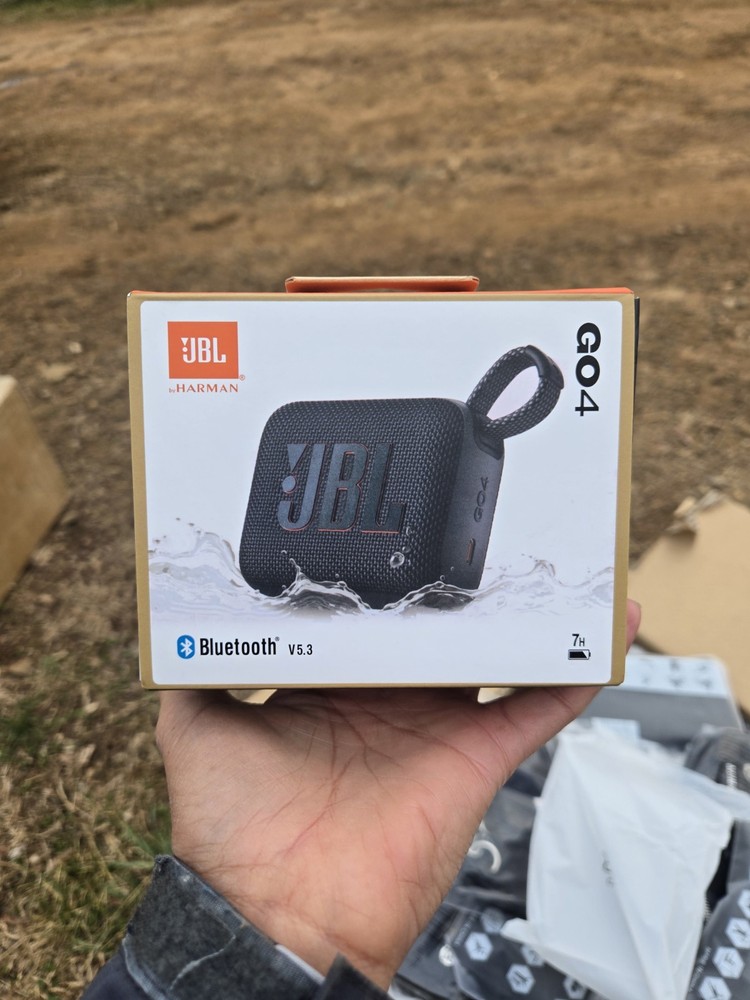 JBL - Go 4 Portable Bluetooth Speaker - Black - New In Box