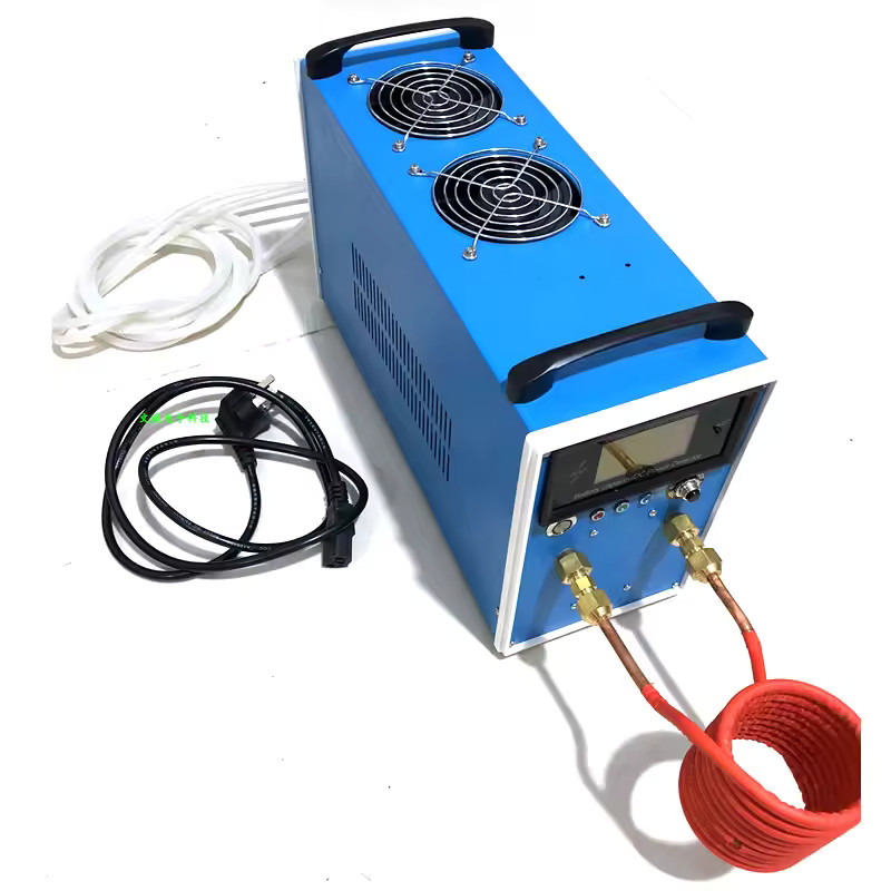 Induction Heating Machine Infrared Temperature Control Copper Pipe Soldering