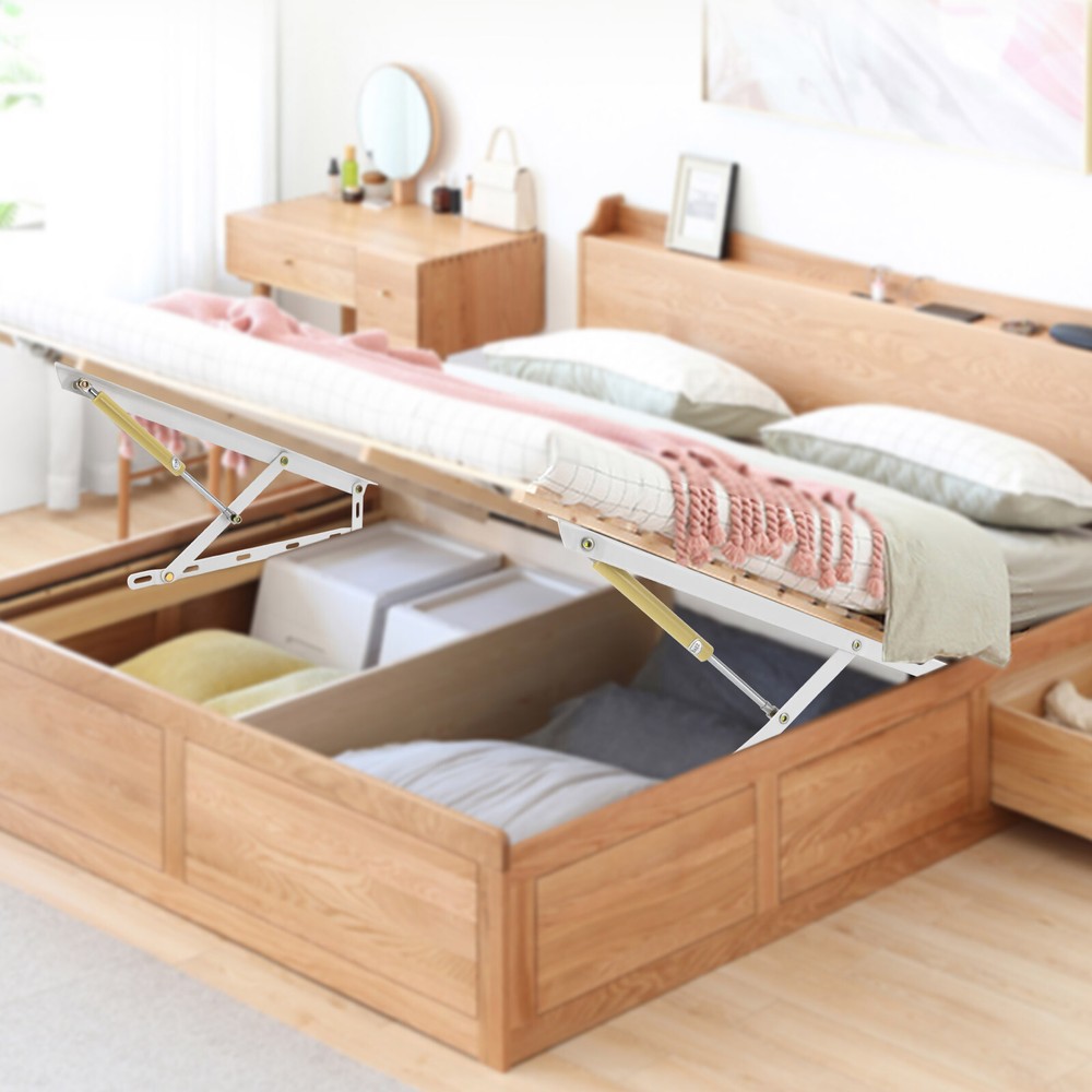 2.9ft Heavy Duty Pneumatic Bed Lift Kit Gas Spring Storage Mechanism