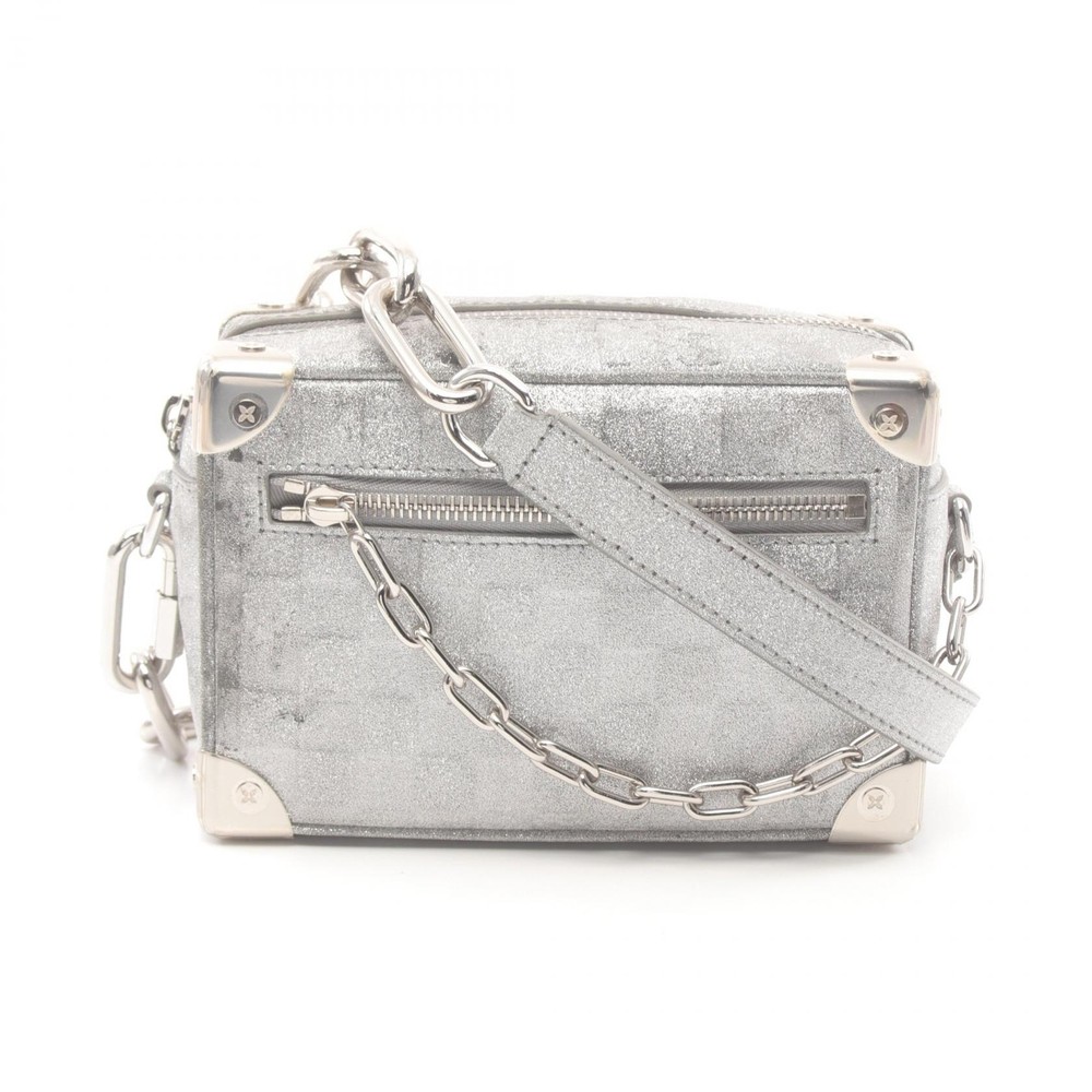 LOUIS VUITTON Mini Soft Trunk Crossbody Bag in Damier Glitter M59726