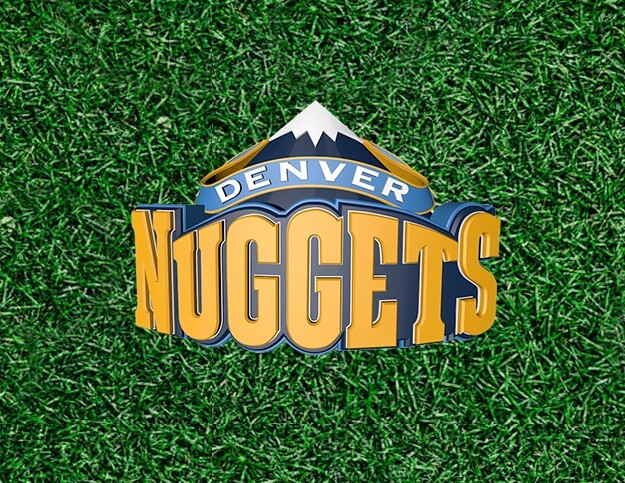 Denver Nuggets 3d image vinyl sticker decal - Several Sizes Available