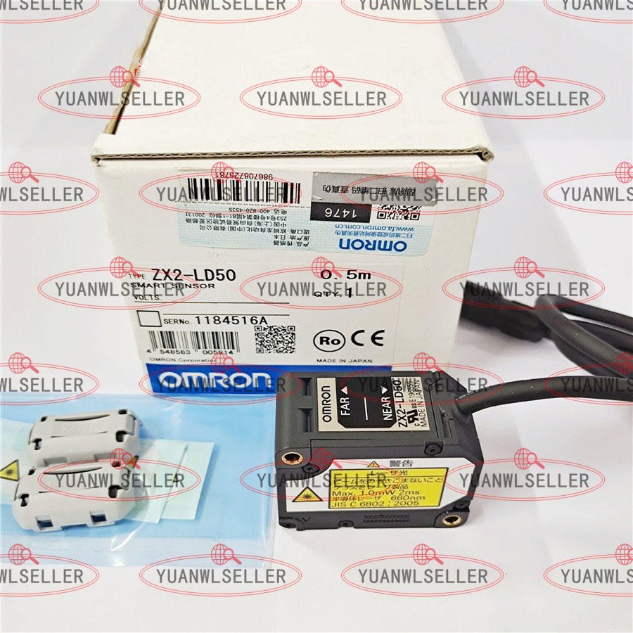 1PCS NEW Omron ZX2-LD50 Laser Sensor