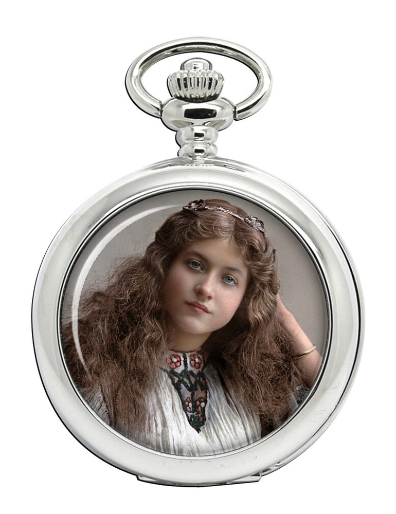 Vintage Maude Fealy Actress Pocket Watch