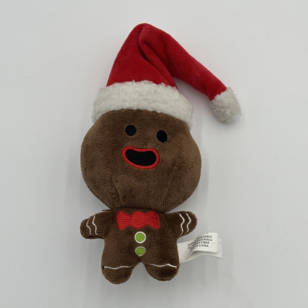 Go Dog Gingerbread Man Dog Stuffed Toy