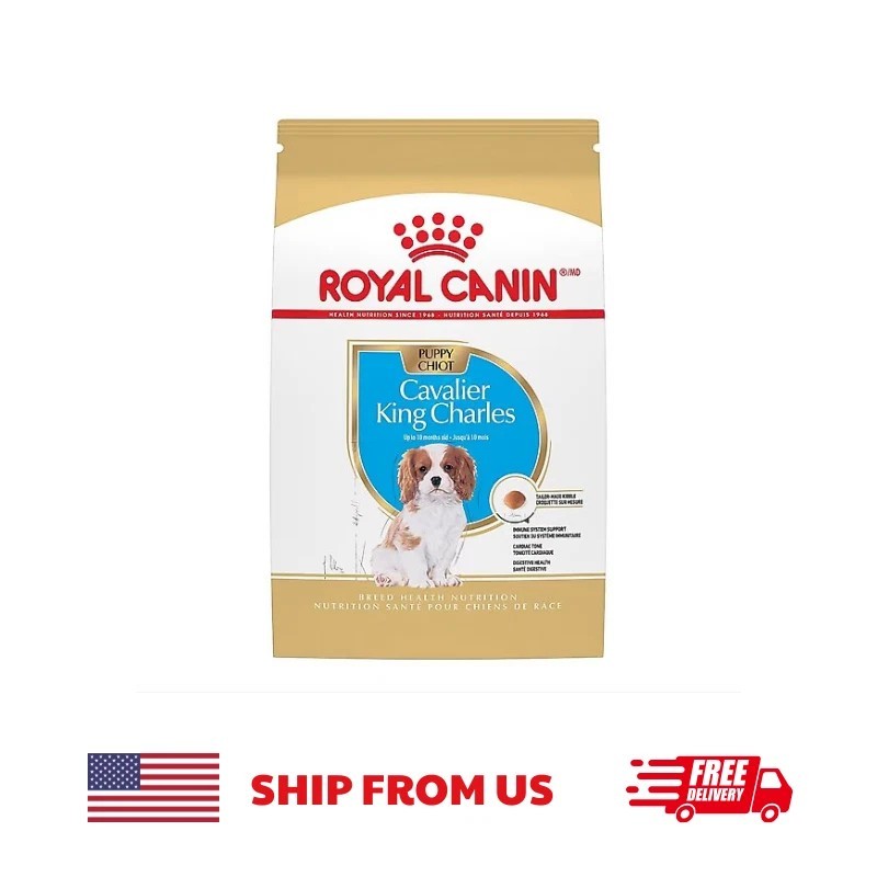 Royal Canin Cavalier King Charles Puppy Dry Dog Food 3lb Breed-Specific Nutrition