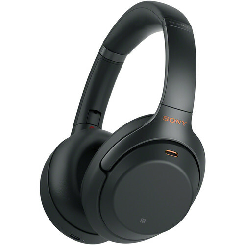 Sony WH-1000XM3 Wireless Noise-Canceling Headphones - Black
