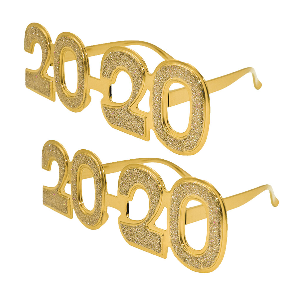 2 Pcs 2020 Party Photo Props for Kids Costume Accessories  