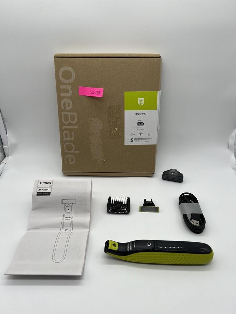 Philips Norelco OneBlade 360 Face Hybrid Electric Beard Trimmer QP2724/90 (S2(8)