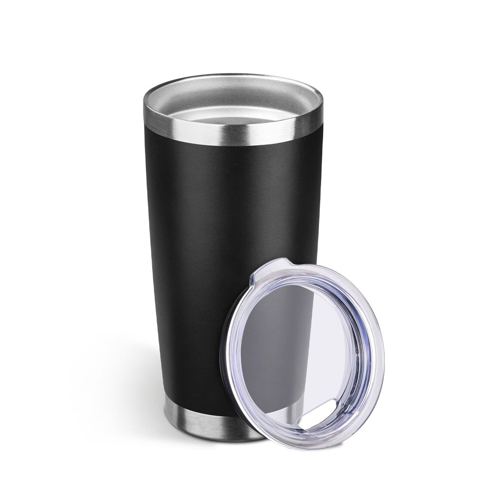20oz Tumbler Bulk with Lid, Stainless Steel Insulated Tumblers Double Wall Vacuu