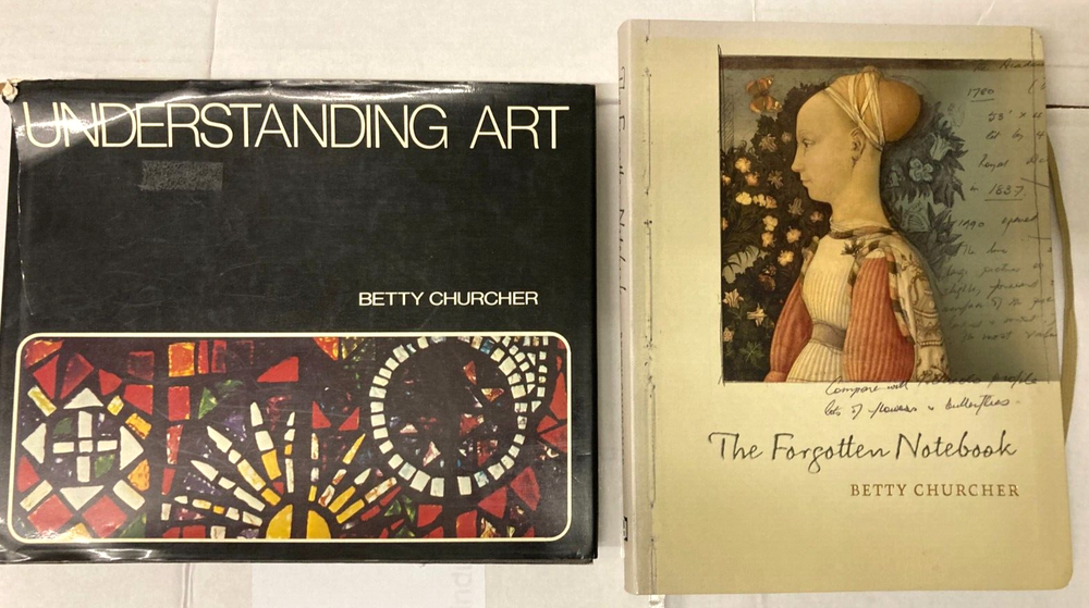 Betty Churcher Art Set: Understanding Art HB and Forgotten Notebook PB