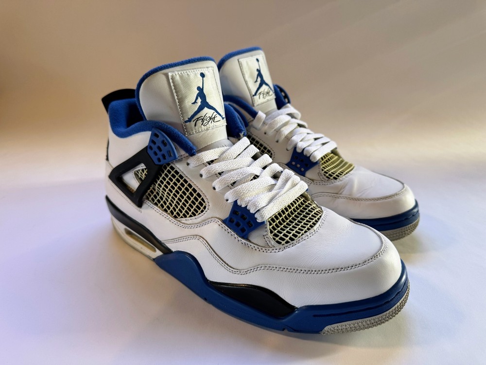 Nike Air Jordan 4 Retro Motorsports Size 11 308497-117 [FLASH SALE]-image