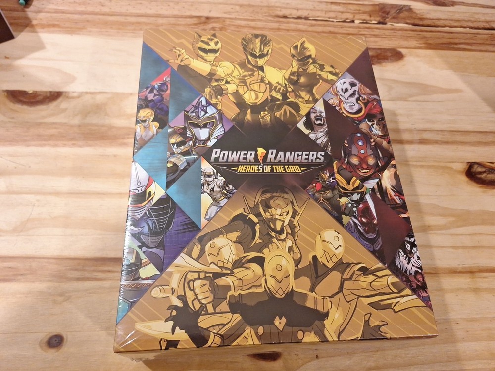 2020 Power Rangers Heroes of the Grid Collectible Card Storage Box